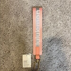 Lululemon Coral Keychain Holder